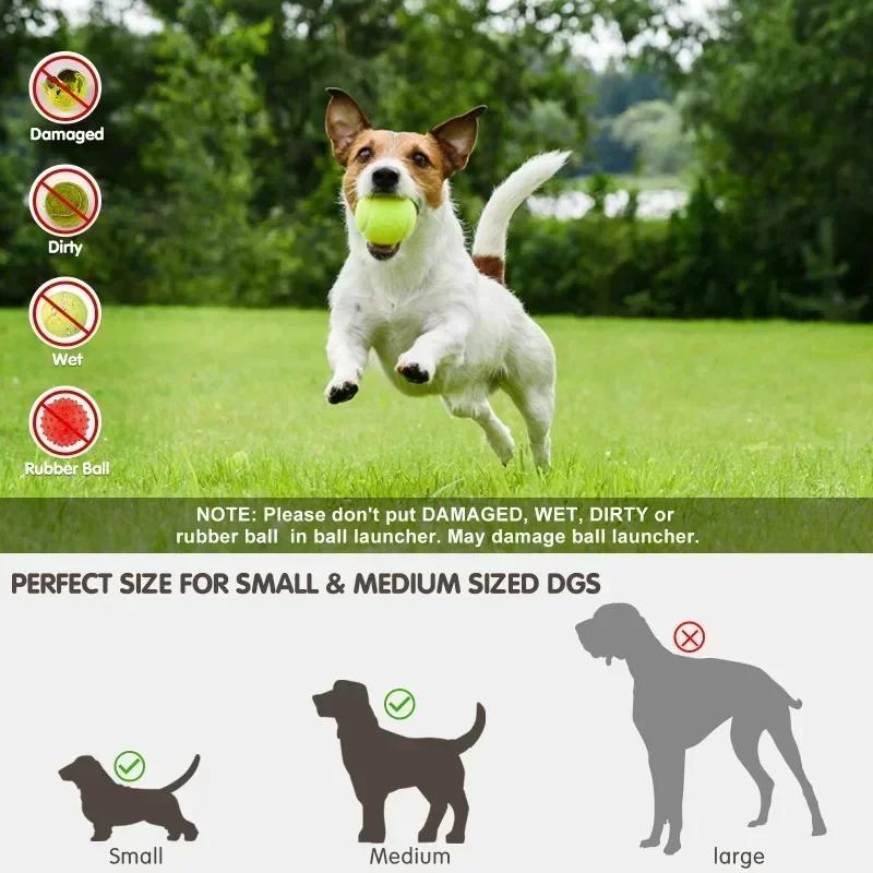 Catapult For Dogs Ball Launcher Dog Toy Tennis Ball Launcher Jumping Ball Pitbull Toys Tennis Ball Machine Automatic Throw Pet