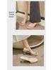 Women's High Heel Sandals: 2024 Summer Crystal Design – Lightweight, Transparent for Outdoor Wear