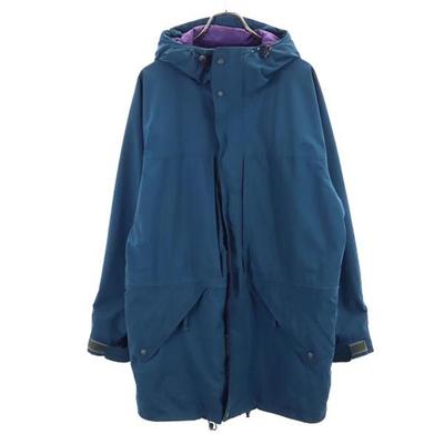 LANDS' END 90s Old Mountain Parka M Green System Men's Used