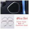 For VOLVO XC60 2018 - 2024 Car Door Speaker Loudspeaker Sound Frame Decoration Cover Trim Stainless Steel Accessories Interior