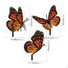 Butterfly Garden Decor Handcrafted Metal Art for Outdoor