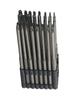 Silver Screwdriver Bit Set Tamper Proof Wide Applications