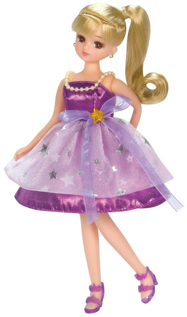 Dress Purple Star Licca-chan LW-03