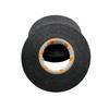 High Temp Resistant Black Flannel Automotive Wiring & Soundproofing Tape - Electrician-Grade, Flame Retardant, Hand Tearable, Adhesive Insulation.