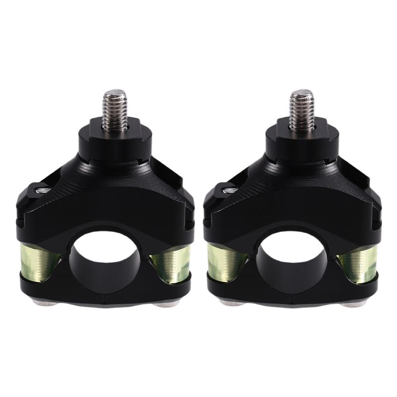 

A03Z-Handlebar Risers Mounting Bar 28Mm Adjustable Damping For 690 Duke 790 Adv 1190 ADV 1290 Super Adventure Black чорний