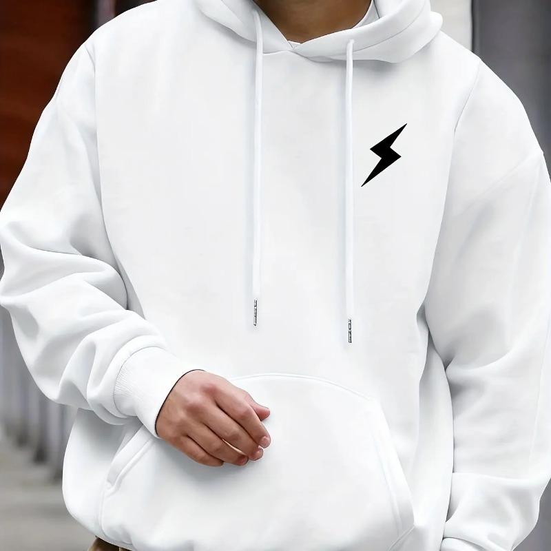 Men's Hoodie Spring/Autumn Leisure Fashion Hoodie with Trendy Print