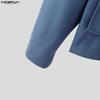 INCERUN Mens Spring Long Sleeve Zipper Casual Thin Coats Tops