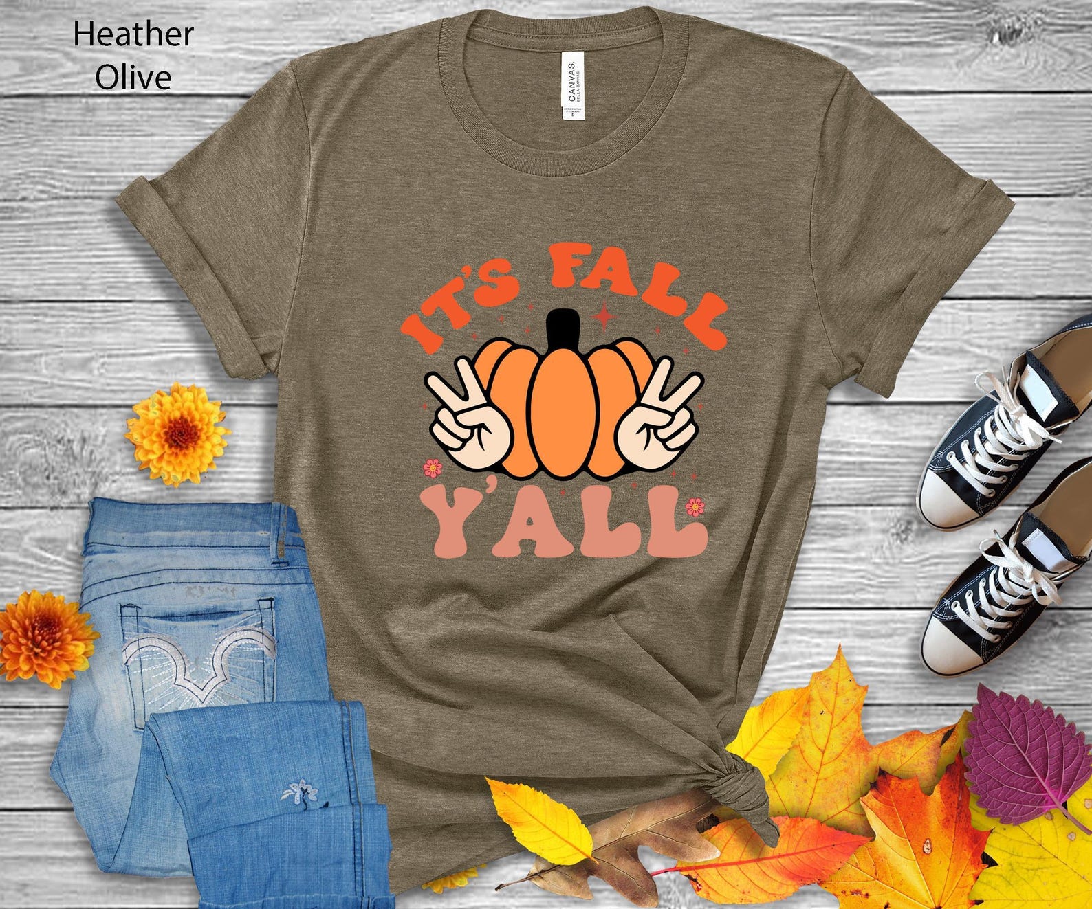 It s Fall Y all T-shirt | Autumn Pumpkin Tee 2XL
