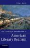 The The Cambridge Introduction To American Literary Realism Book