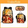 One Piece Rucksack mit Kühlpack-Set Für Schüler Aus Nylonmaterial Für den Täglichen Gebrauch