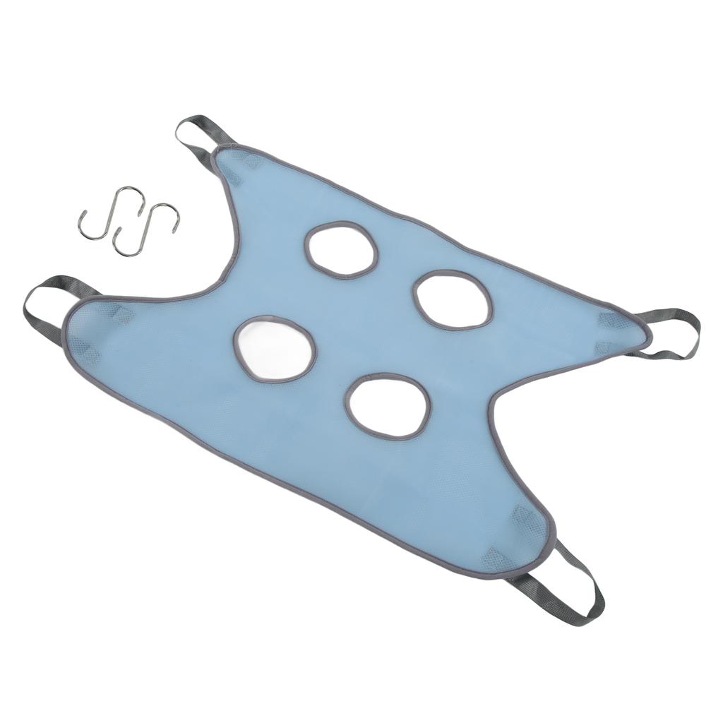 Pet Grooming Hammock Breathable Dog Grooming Sling for Pet Bathing Washing Grooming and Trimming NailBlue 99x56cm