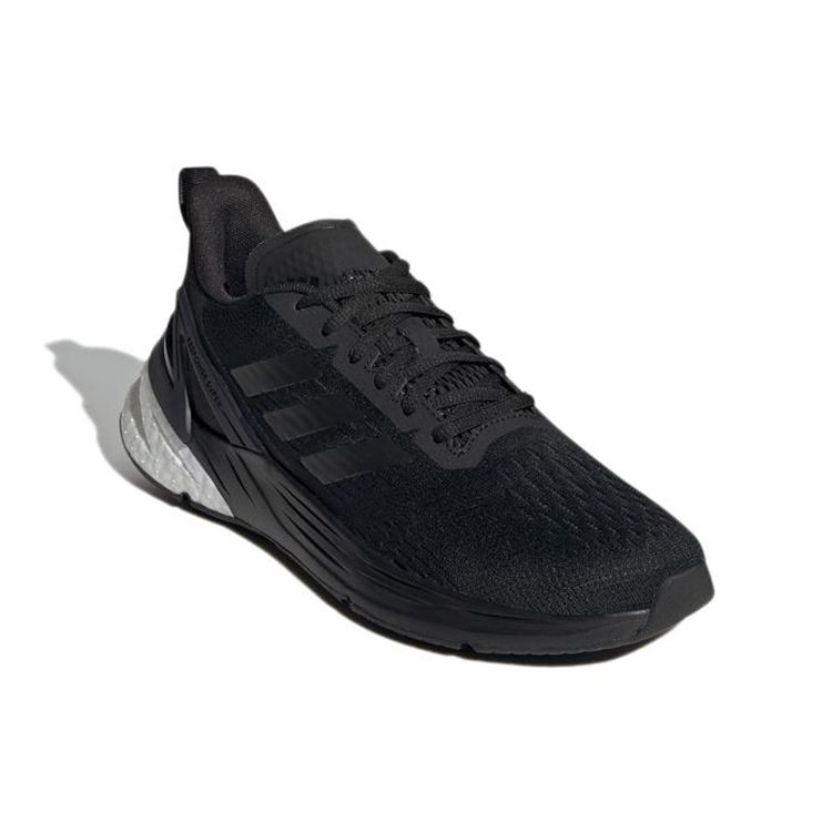 Adidas Response Super Comfortable Versatile Mesh Durable Breathable Low-Top Short Distance Running Shoes Women Sneaker Black FY6486