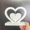 Heart Shape Silicone Mold for DIY Casting Epoxy Mould Resin Photo Frame Molds