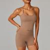 Women's European & American Yoga Set: Quick-Dry Fitness Shorts & Vest for Outdoor Running