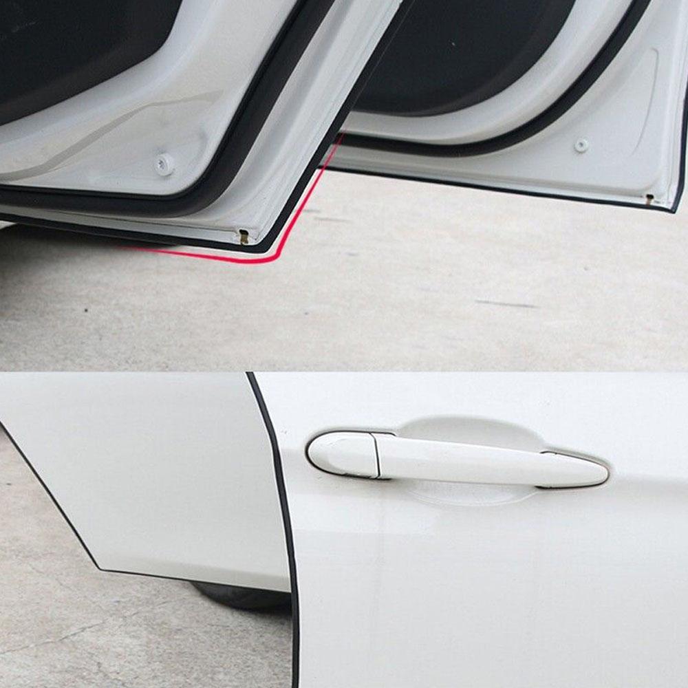 2 Meter Car Door Protector Decor Strip Universal Auto Door Edge Bumper  Anti-scratch Rubber Seal Guard Strip Car Styling