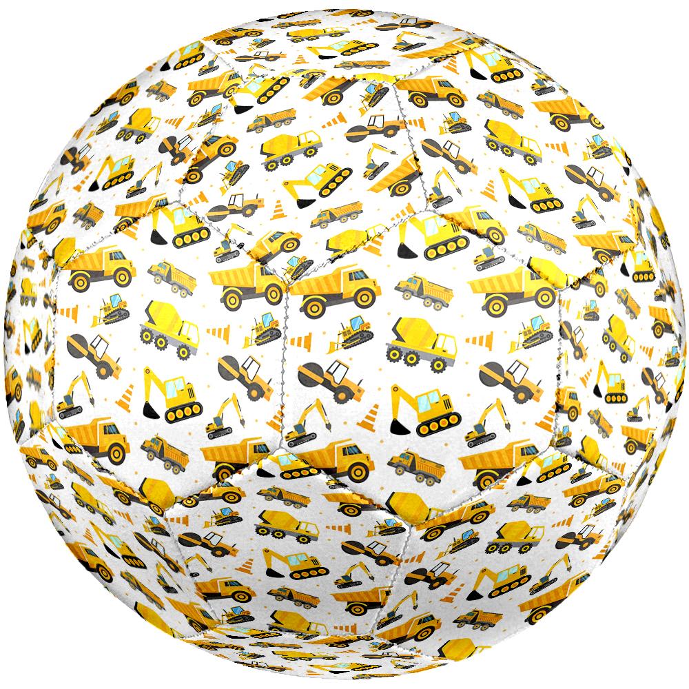 Excavator Theme Size 5 Soccer Ball, Suitable for Both Indoor and Outdoor Matches, a Gift Suitable for Everyone.