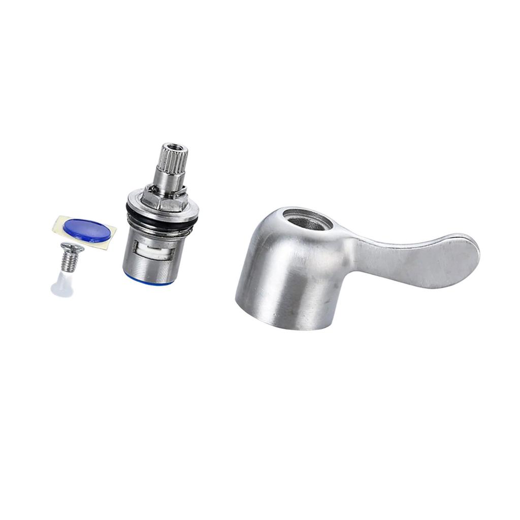 Ceramic Disc Stem Cartridge Faucet Valve Replacement Tap Valves Universals Faucet Switch Handle Faucet Repair Accessory
