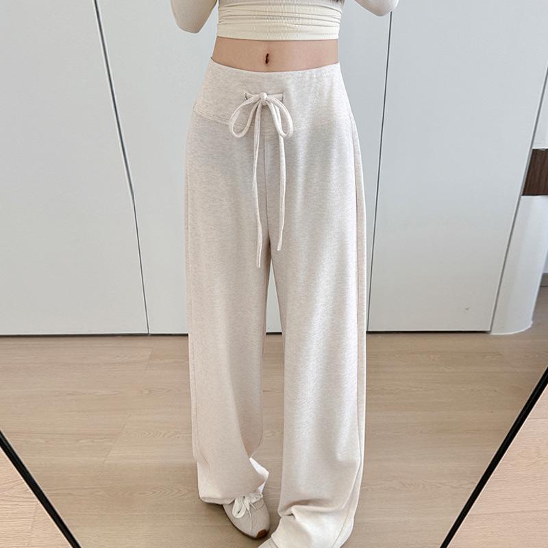 

Plus Size Maternity Wide Leg Pants – Casual & Comfortable for Spring/Autumn 2XL абрикосовий