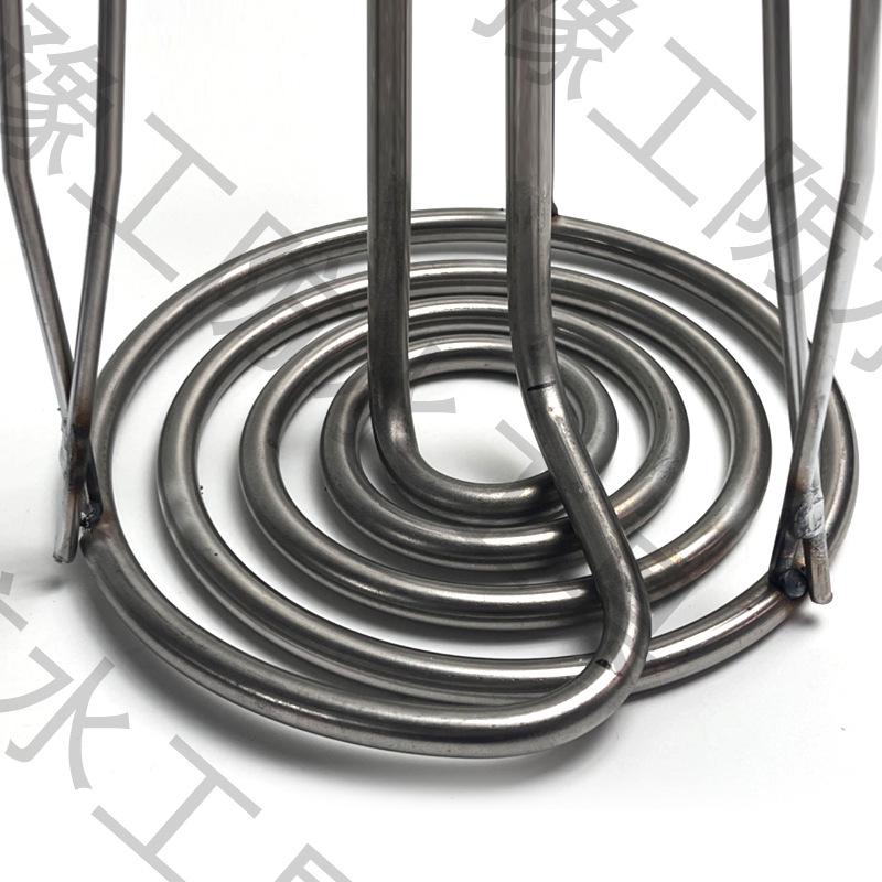 Heat-Resistant Asphalt Heater Rod with Thick Rubber Coating, Heightening Feature & Stainless Steel Red Handle