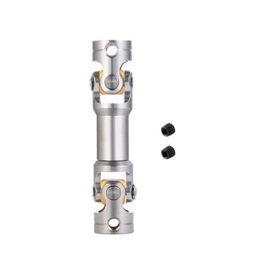 TRZX RC Metal Tahrik Mili 40-260mm 1 için Yükseltme Parçası:14 Tamiya Çekici Kamyon RC Paletli Araba (45-50mm)