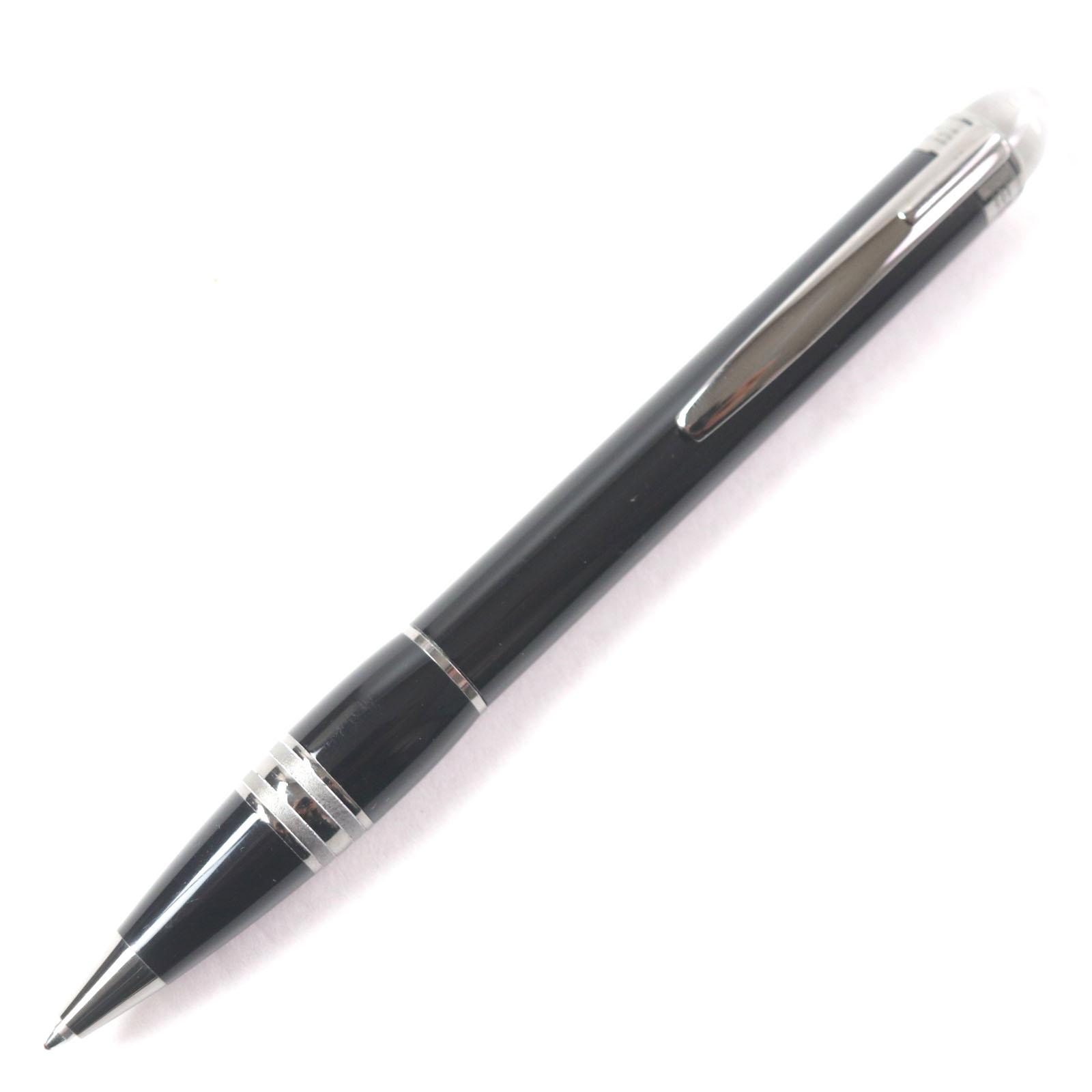 

MONTBLANC Ballpoint pen Starwalker White Star Twist Type Black gun metallic mens Used