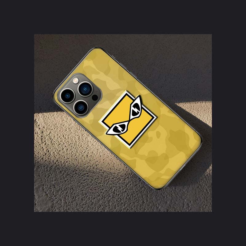 Game Rainbow S-Six S-Siege Phone Case For Iphone 16 15 Plus 13 12 Mini 17Air 16E 11 14 Pro 17 Pro Max Cover Shell Coque Soft Cle