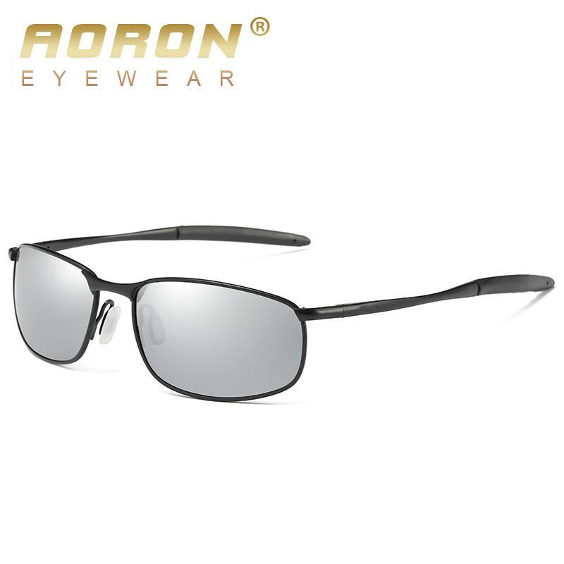 aoron More Than 100 Colors Polarized Sunglasses for Men Women Fashion Design Metal Frame Outdoor UV400 Anti Glare Driving Glasses