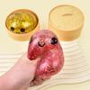 Push Bubble Colorful Dumpling Squishes Stress With Steamer Cute Anxiety Toy Soft Decompression Dough For Adults Prospector