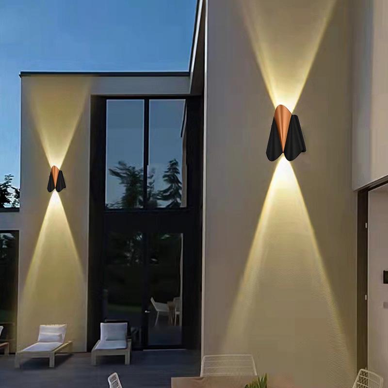 Airplane Series Outdoor Minimalist Wall Light for Villa, Courtyard, Balcony, Corridor, Aisle, or Stairway