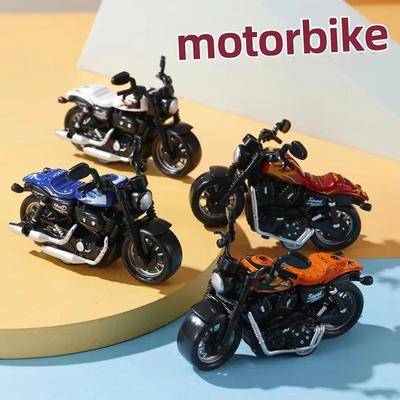 1PCS Alloy Motorcycle Model Toys MINI Simulation Vehicles Collection Decorations Inertance Car Toys For Kids Boys Birthday Gifts
