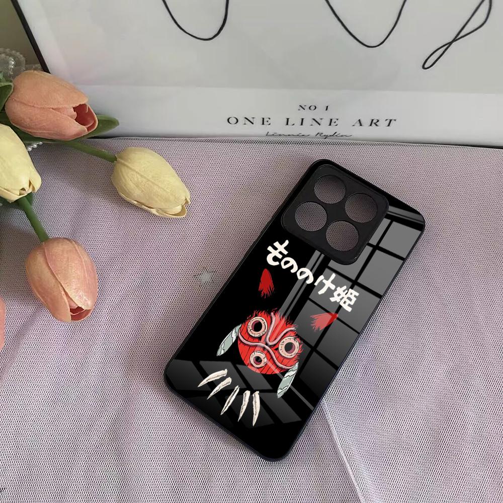 Anime Princesse M-MononokeS Phone Case For Xiaomi Poco F3 4 5 6 X3 NFC X4 GT X5 6 M3 4 5 5s 6 Pro 4G 5G Glass Cases