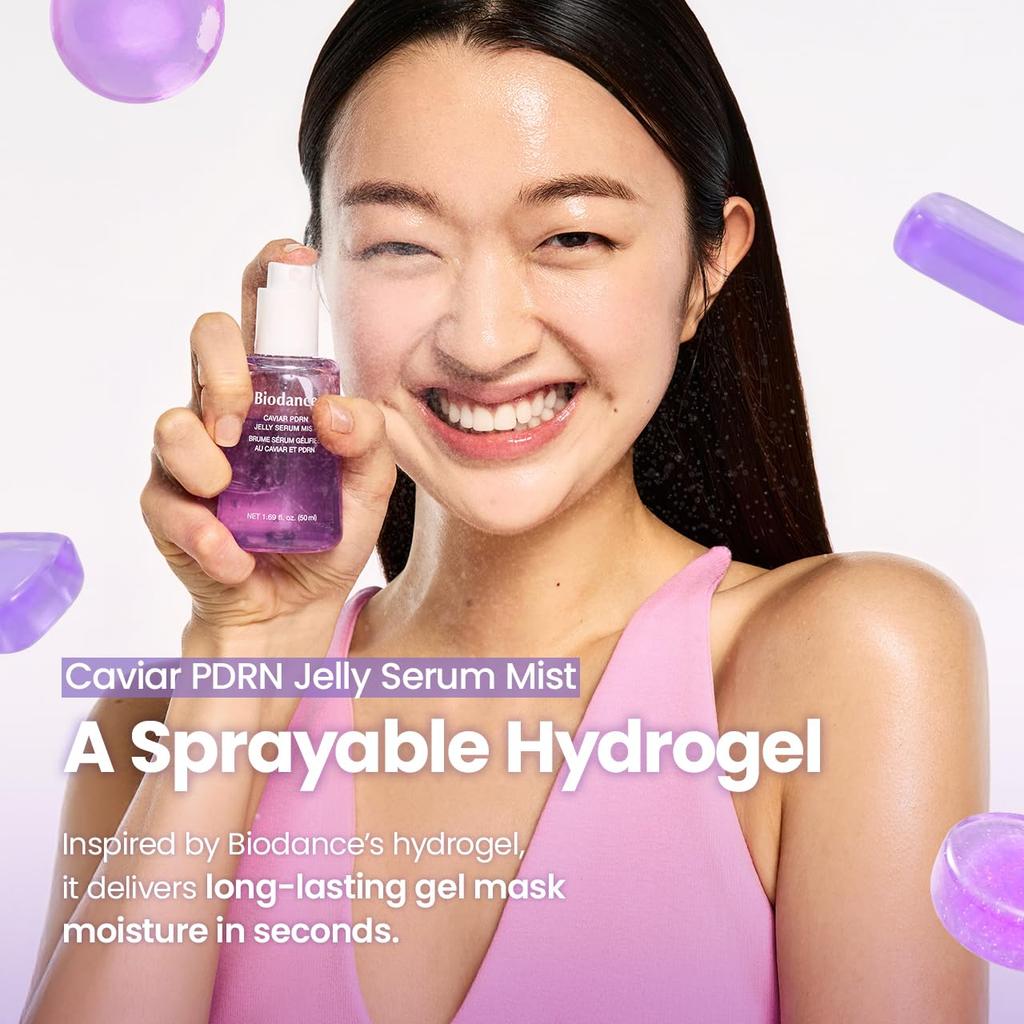 Biodance Jelly Serum Mist Collagen Peptide or Caviar PDRN 50ml