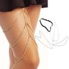 1PC Shiny Women Rhinestone Body Jewelry Leg Thigh Chain Crystal