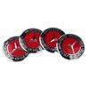 For Mercedes Benz 4pcs 60/63/68MM Car Wheel Center Cover Auto Hub Cap Accessorie For MERCEDES BENZ AMG W108 W124 W126 W140 W168