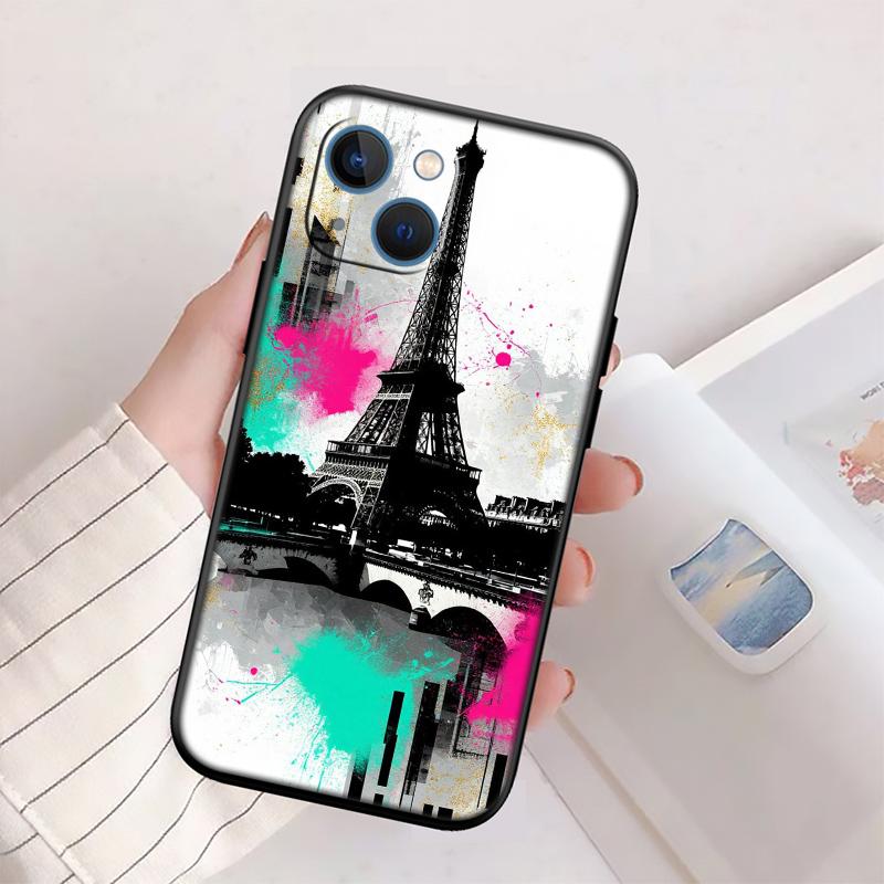 RP54 Paris Eiffel tower New High-End Shell Phone Case for OPPO A3 Pro A72 A74 A76 A77 A77S A78 A79 A94 A95 A18 A40M A58