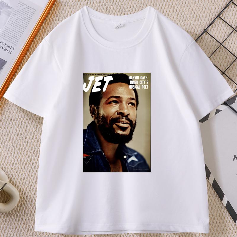 

Jet Magazine Where Everyone Can Tshirt Cotton Short Sleeved Round Neck Loose T Shirt Cool Streetwear Women Unisex Clothing tops 4XL