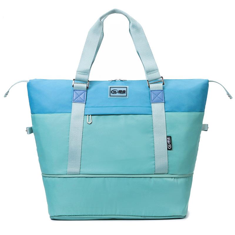 

Водонепроникна сумка для багажу для зберігання, спортивна сумка для йоги та фітнесу зелений