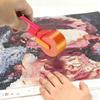 Rhinestone Painting Roller Easy Grip Handheld Rhinestone Embroidery Press Roller for   Pressing Red Gold Gradient Color
