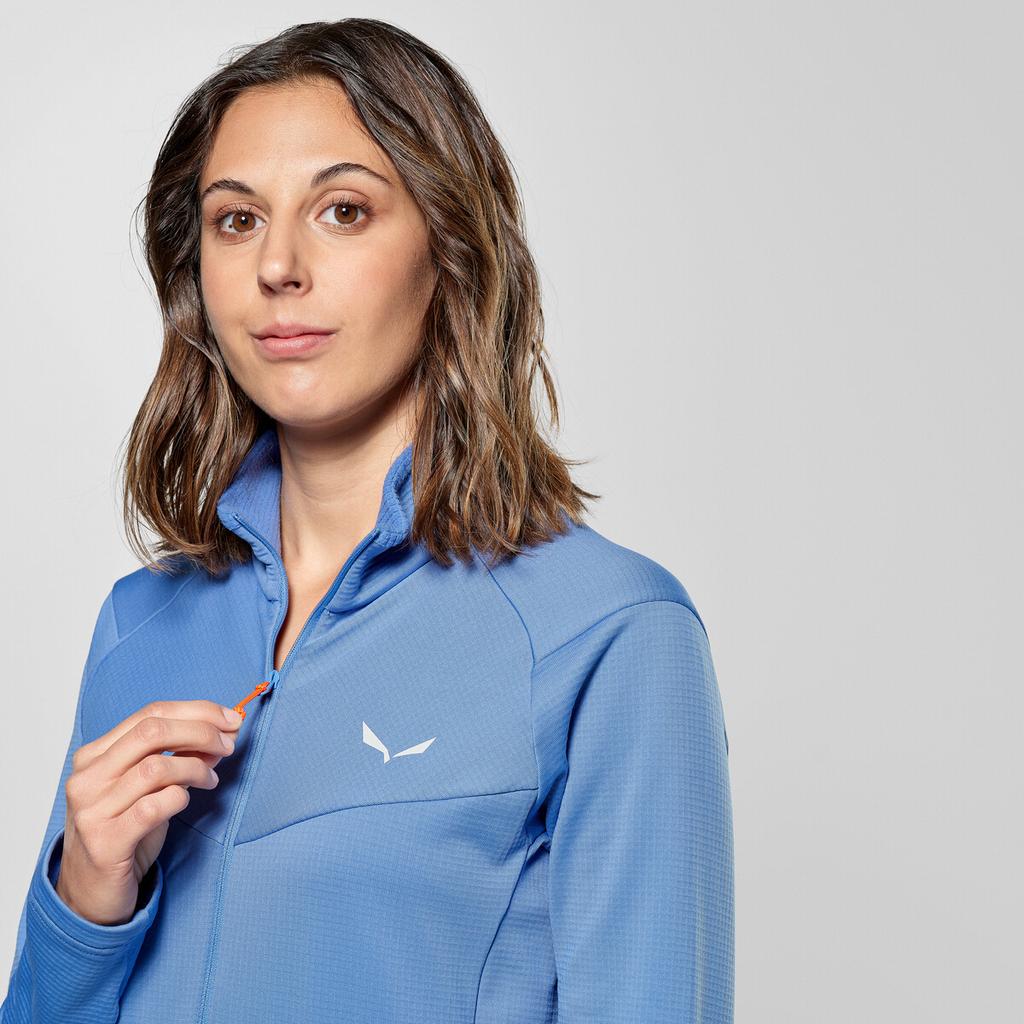 Jacket Salewa Puez Cammino Polarlite Half Zip Jacket Navy Blazer