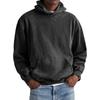 Herren Kapuzenpullover mit Tasche, langärmeliges Fleece-Sweatshirt, Trainingsoberteil, Herbstmode-Hoodie