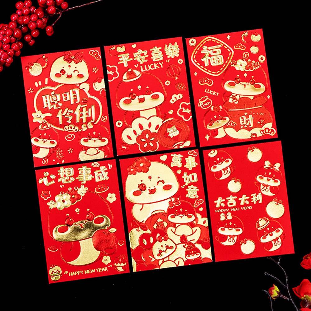 Zodiac Snake 2025 Red Envelope New Year's Blessing Bag Money Pocket Spring Festival
