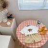 Toddler Cute T-shirts+Shorts Baby Girls Summer New Clothes Casual Two Pieces Suits Infantil Trendy Simple Thin Soft Tees Outfits