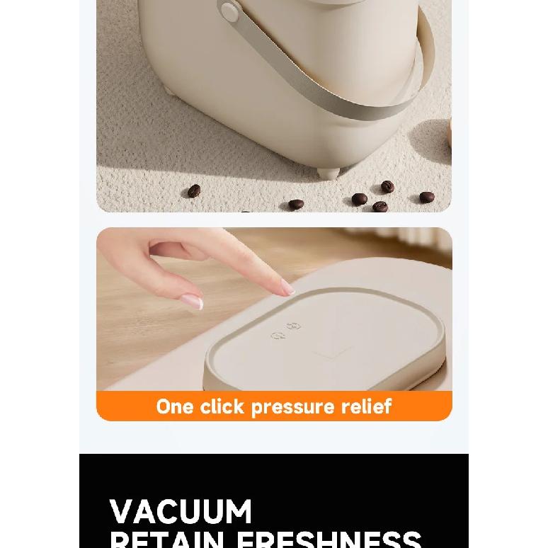 Vacuum Pet Food Storage Container Electric Negative Pressure Large Capacity Moisture Proof Insect Proof Sealed Bucket Cat Dog