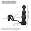 Anal Vibrator for Men Vibrating Penis Ring Delay Anal Sex Toys Male Anal Butt Plug Vibrator Sex Toys