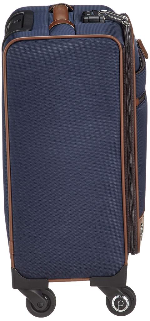Koffer, Münzschließfach, Größe S, 1 Nacht, 2 Tage, 24 l, Rollenstopper, 10 Jahre Garantie, hergestellt in Japan, Tragekoffer, Tragetasche Solier 3TR, 40 cm, Marineblau [Proteca]