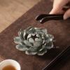 Ceramic Handmade Lotus Tea Pet Tea Table Decoration Ornaments Nourishing Opening Tea Play Incense Holder Teaset Accessories