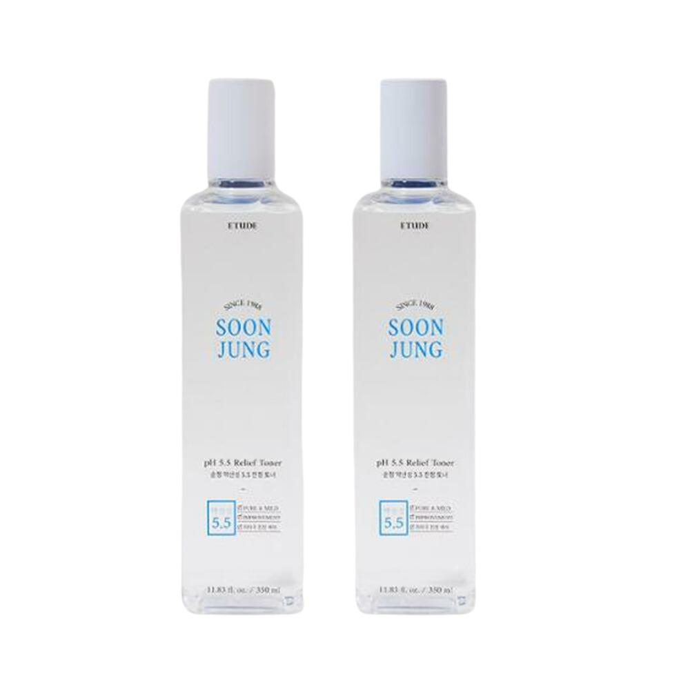 ETUDE Pure Chemical Acid 5.5 Soothing Toner Double Plan (350 ml + 350 ml)