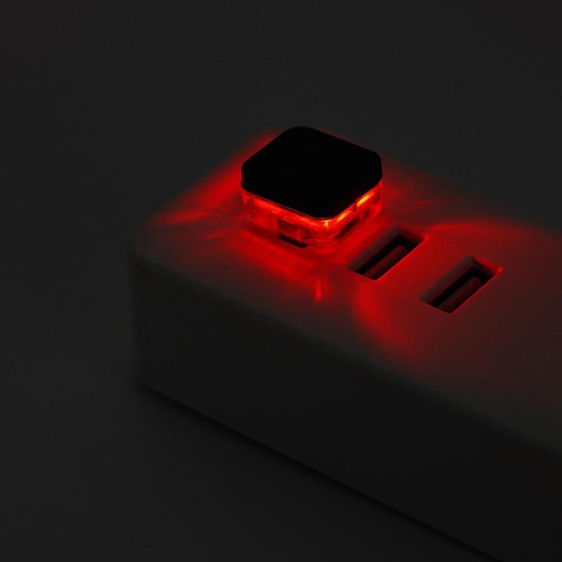1/4 Stück Universelles USB-Auto-Innenraum-Stimmungslicht LED-Signalleuchten Auto-Leselampe Dekorationen Auto-Innenzubehör