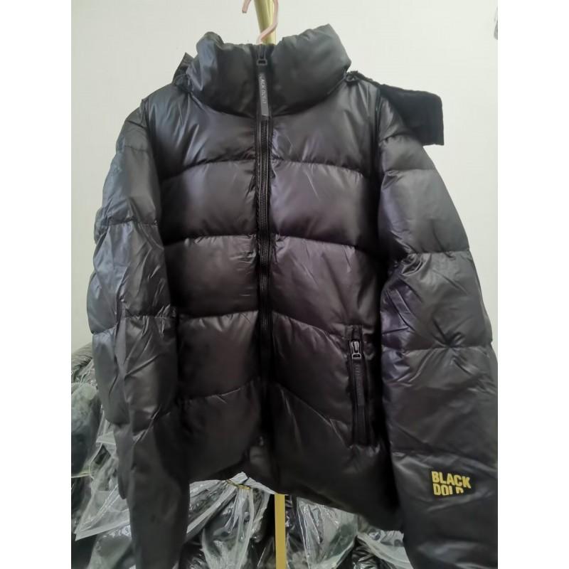 Black Duck Down Puffer Jacket Winter