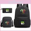 Ben Children 10 Backpack Cartoon Design Canvas School Bag Student Traveling